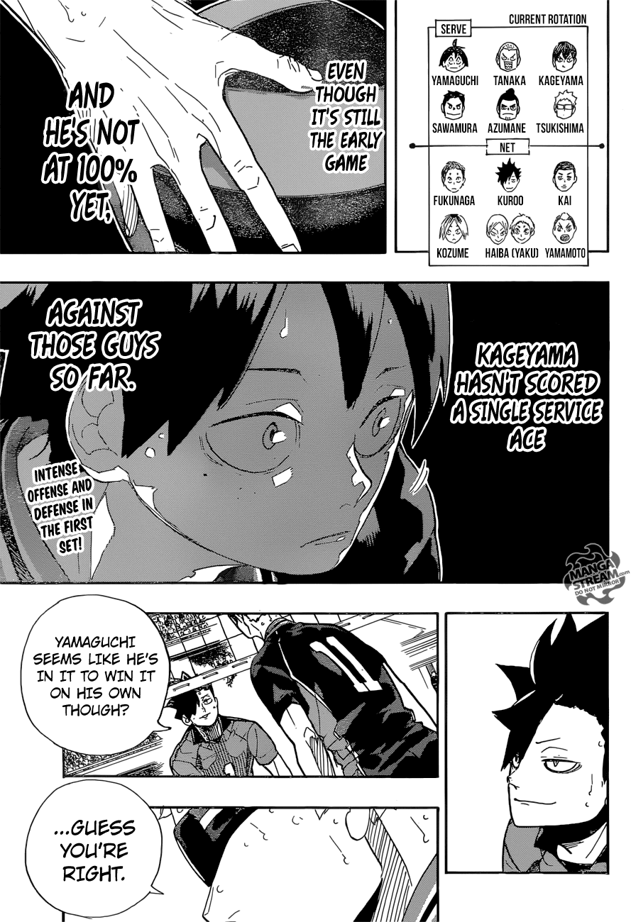 Haikyuu!!, Chapter 298 image 01